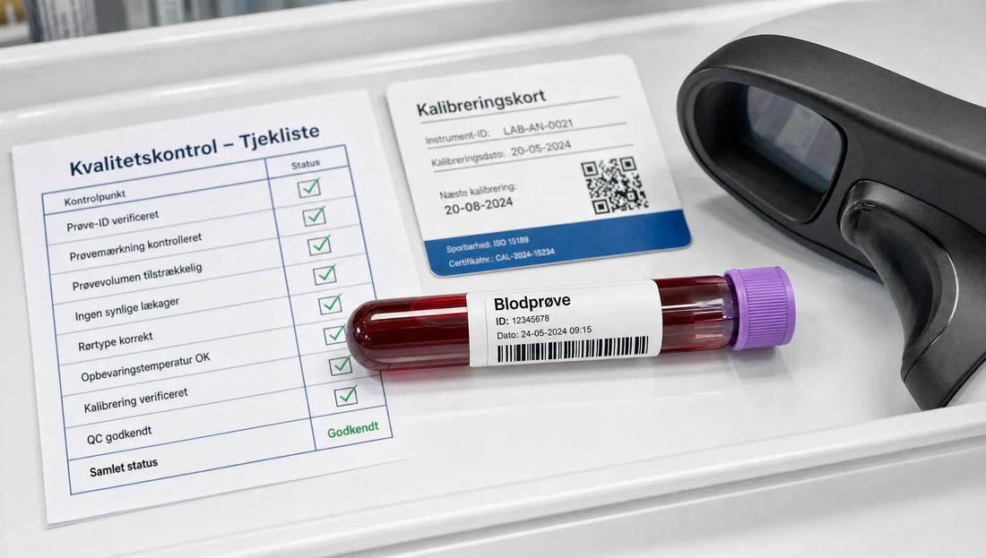 Sådan sikres kvaliteten på et blodprøvelaboratorium